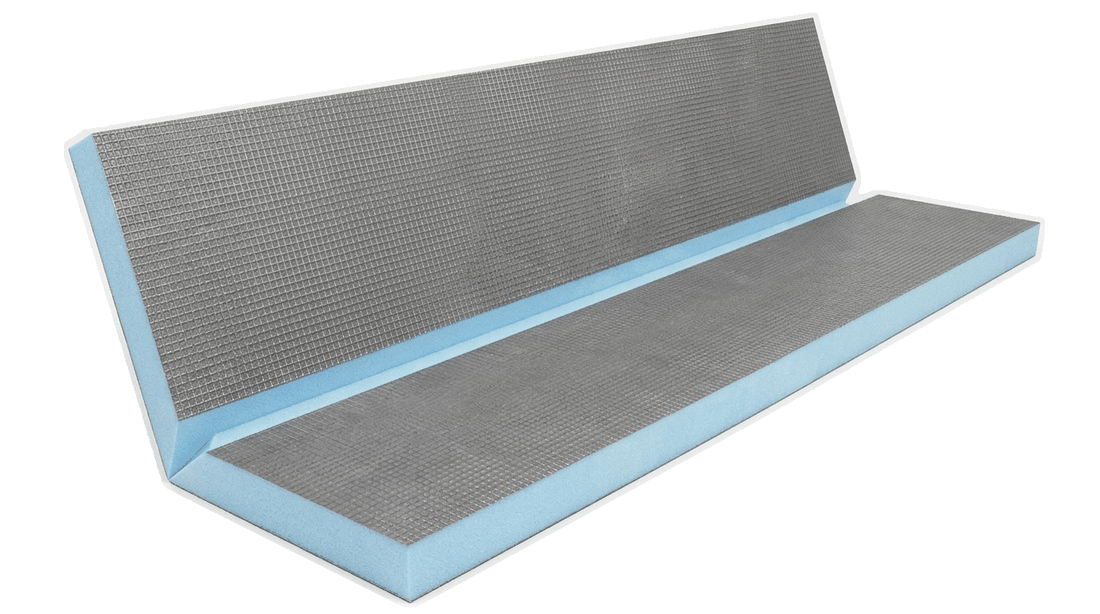 Insutile Angle Board — pre-formed corner and pipe boxing angle