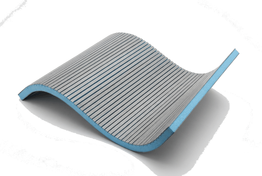 Insutile Flex Board — flexible XPS board for curved surfaces