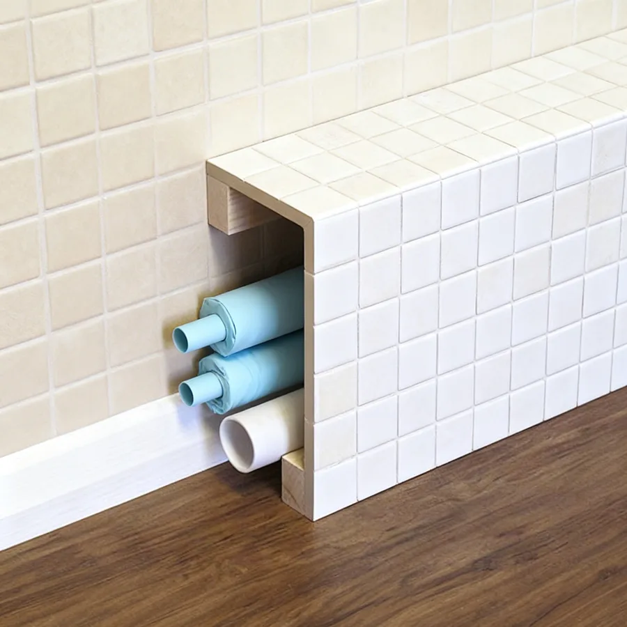 Hot & Cold Water Pipe Runs