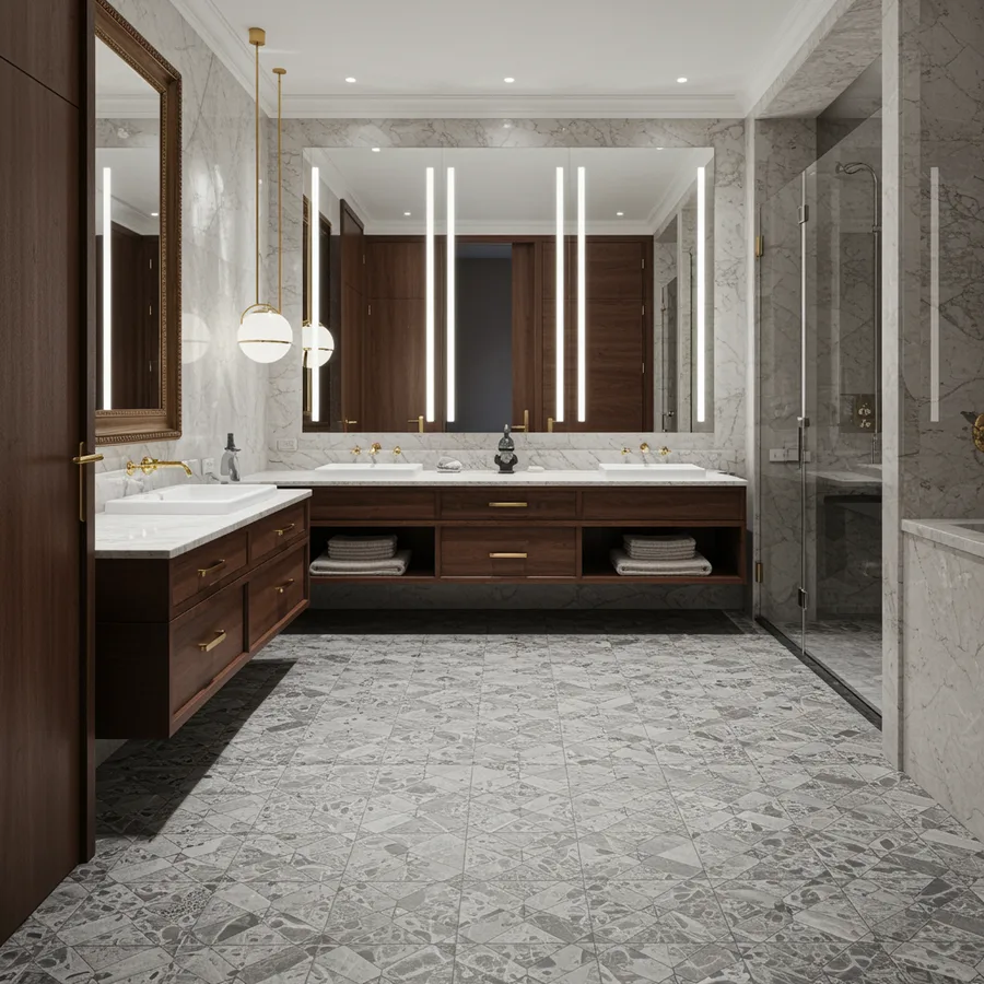Hotel Bathroom Floors